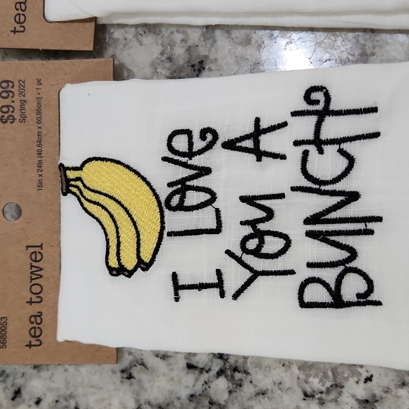 Magnolia Lane Embroidered Novelty Tea Towels - Picture 4 of 7